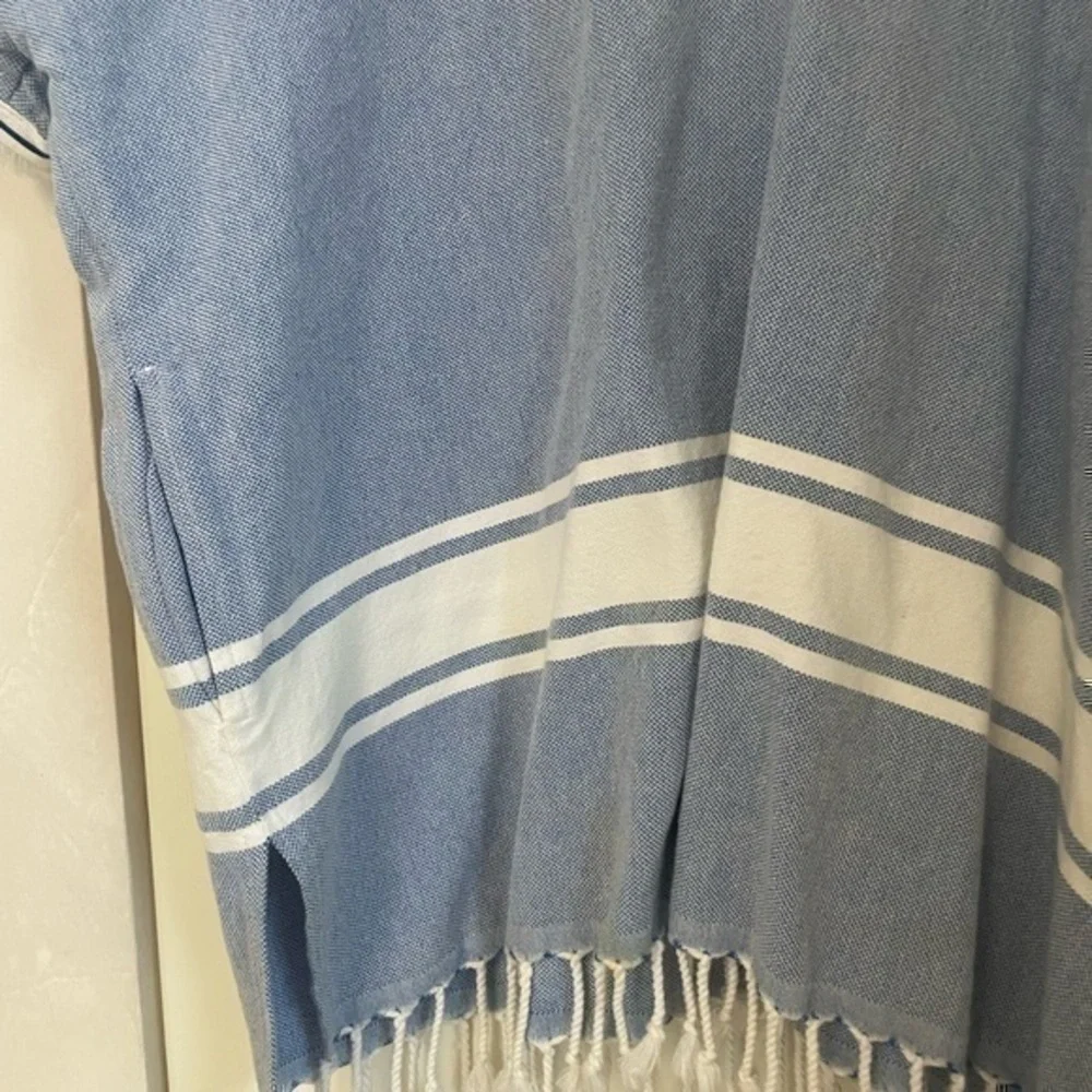 KOZA Melissa Textured Cotton Caftan Tunic Size Large - Picture 4 of 14